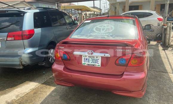 Acheter Occasion Voiture Toyota Corolla Rouge à Abuja, État de Lagos Acheter Occasion Voiture Toyota Corolla Rouge à Abuja, État de Lagos