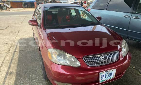 Acheter Occasion Voiture Toyota Corolla Rouge à Abuja, État de Lagos Acheter Occasion Voiture Toyota Corolla Rouge à Abuja, État de Lagos