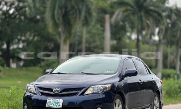 Buy Used Toyota Corolla Blue Car in Abak in Akwa Ibom State