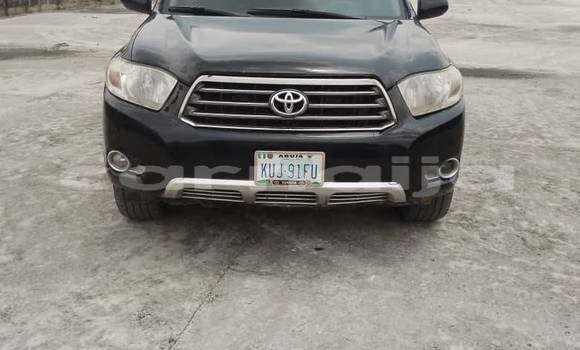Buy Used Toyota Highlander Black Car in Abuja in Lagos State