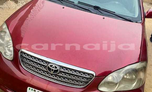 Buy Used Toyota Corolla Red Car in Abuja in Lagos State