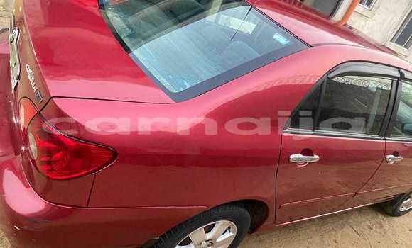 Acheter Occasion Voiture Toyota Corolla Rouge à Abuja, État de Lagos Acheter Occasion Voiture Toyota Corolla Rouge à Abuja, État de Lagos