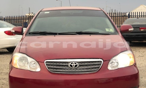 Acheter Occasion Voiture Toyota Corolla Rouge à Abuja, État de Lagos