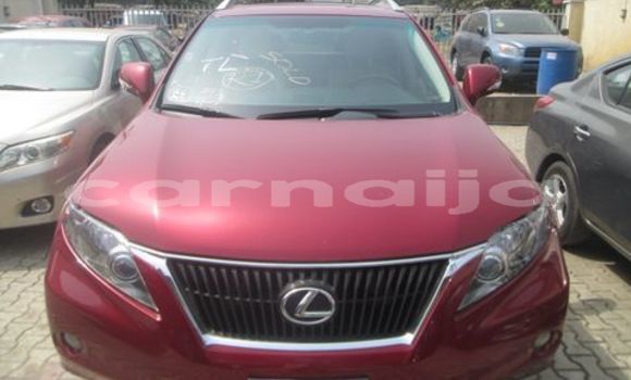 Acheter Occasion Voiture Lexus RX 350 Rouge à Lagos, État de Lagos Acheter Occasion Voiture Lexus RX 350 Rouge à Lagos, État de Lagos
