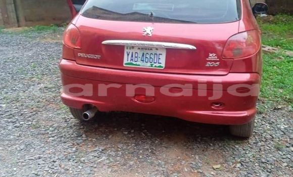 Acheter Occasion Voiture Peugeot 206 Rouge à Abuja, État de Lagos