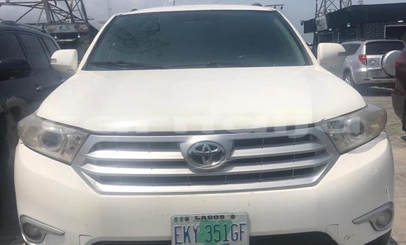 Acheter Occasion Voiture Toyota Highlander Blanc à Abuja, État de Lagos