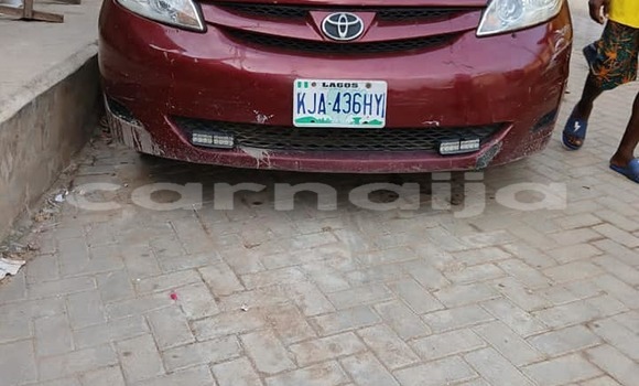 Buy Used Toyota Sienna Red Car in Abuja in Lagos State