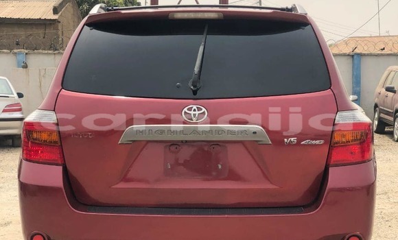 Acheter Occasion Voiture Toyota Highlander Rouge à Abuja, État de Lagos Acheter Occasion Voiture Toyota Highlander Rouge à Abuja, État de Lagos