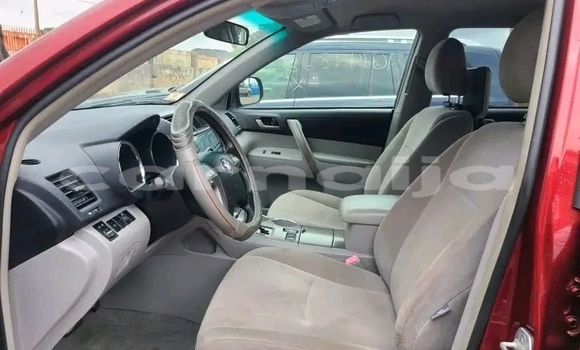 Buy Used Toyota Highlander Red Car in Abuja in Lagos State