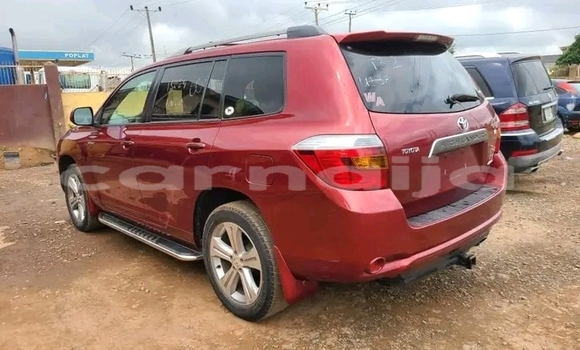 Acheter Occasion Voiture Toyota Highlander Rouge à Abuja, État de Lagos Acheter Occasion Voiture Toyota Highlander Rouge à Abuja, État de Lagos
