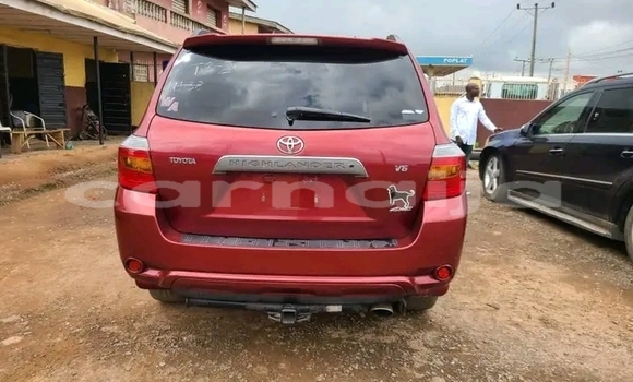 Acheter Occasion Voiture Toyota Highlander Rouge à Abuja, État de Lagos Acheter Occasion Voiture Toyota Highlander Rouge à Abuja, État de Lagos