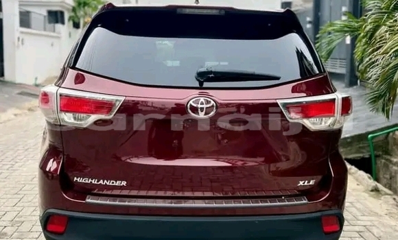 Buy Used Toyota Highlander Red Car in Abuja in Lagos State