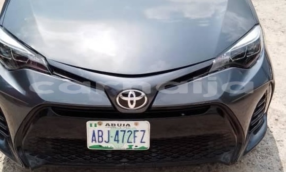 Buy Used Toyota Corolla Black Car in Abuja in Lagos State