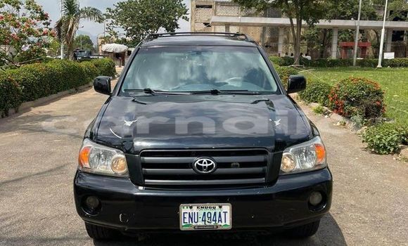 Buy Used Toyota Highlander Black Car in Abuja in Lagos State