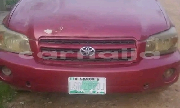 Acheter Occasion Voiture Toyota Highlander Rouge à Abuja, État de Lagos Acheter Occasion Voiture Toyota Highlander Rouge à Abuja, État de Lagos
