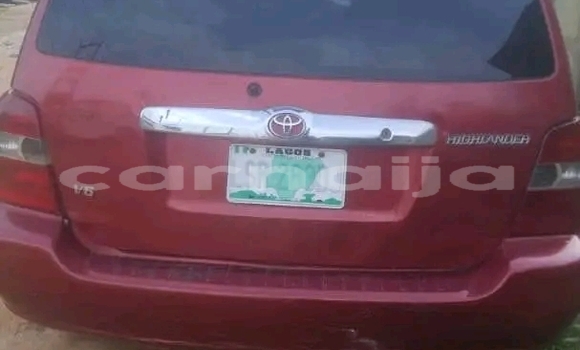 Acheter Occasion Voiture Toyota Highlander Rouge à Abuja, État de Lagos Acheter Occasion Voiture Toyota Highlander Rouge à Abuja, État de Lagos