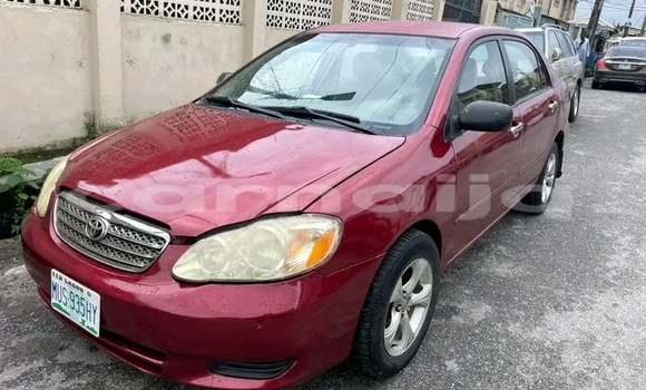 Acheter Occasion Voiture Toyota Corolla Rouge à Abuja, État de Lagos Acheter Occasion Voiture Toyota Corolla Rouge à Abuja, État de Lagos