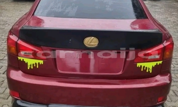Acheter Occasion Voiture Lexus IS Rouge à Abuja, État de Lagos Acheter Occasion Voiture Lexus IS Rouge à Abuja, État de Lagos