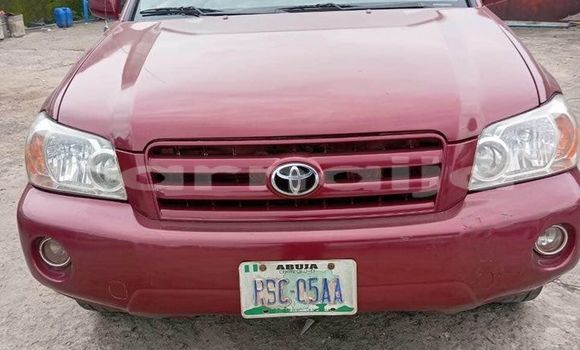Buy Used Toyota Highlander Red Car in Abagana in Anambra State