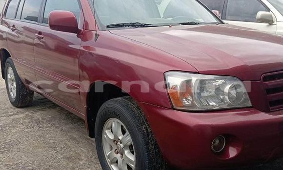 Buy Used Toyota Highlander Red Car in Abagana in Anambra State Buy Used Toyota Highlander Red Car in Abagana in Anambra State