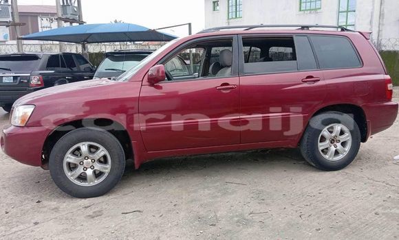 Buy Used Toyota Highlander Red Car in Abagana in Anambra State Buy Used Toyota Highlander Red Car in Abagana in Anambra State