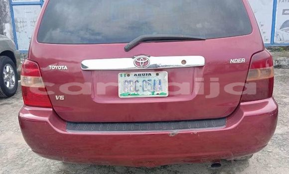 Buy Used Toyota Highlander Red Car in Abagana in Anambra State Buy Used Toyota Highlander Red Car in Abagana in Anambra State