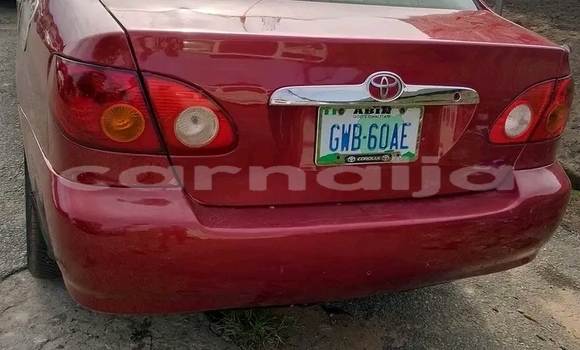 Buy Used Toyota Corolla Red Car in Abuja in Lagos State Buy Used Toyota Corolla Red Car in Abuja in Lagos State