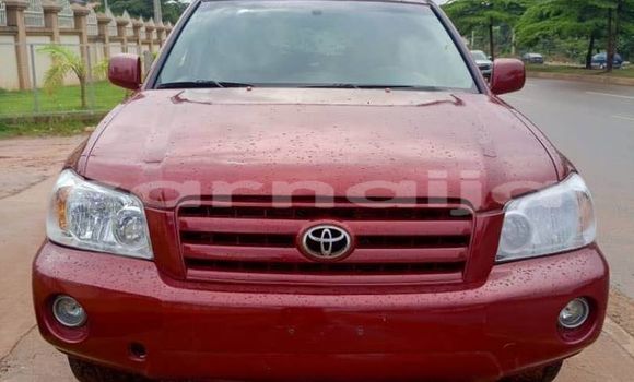 Acheter Occasion Voiture Toyota Highlander Rouge à Abaji, Territoire de la capitale fédérale