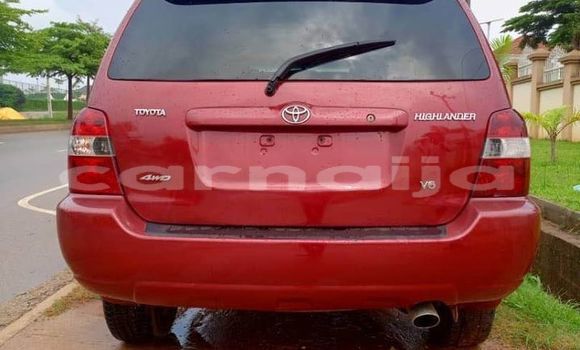 Acheter Occasion Voiture Toyota Highlander Rouge à Abaji, Territoire de la capitale fédérale Acheter Occasion Voiture Toyota Highlander Rouge à Abaji, Territoire de la capitale fédérale