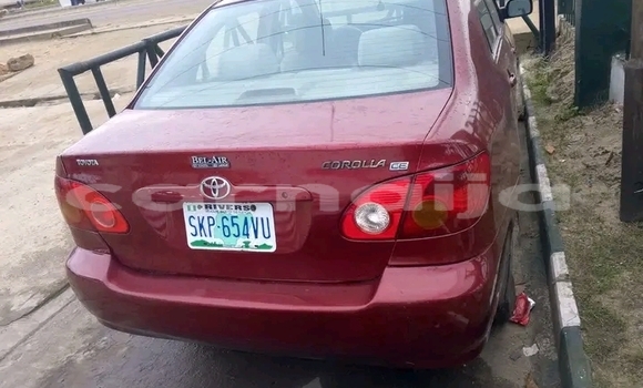 Acheter Occasion Voiture Toyota Corolla Rouge à Abuja, État de Lagos Acheter Occasion Voiture Toyota Corolla Rouge à Abuja, État de Lagos