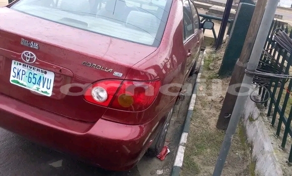 Acheter Occasion Voiture Toyota Corolla Rouge à Abuja, État de Lagos Acheter Occasion Voiture Toyota Corolla Rouge à Abuja, État de Lagos