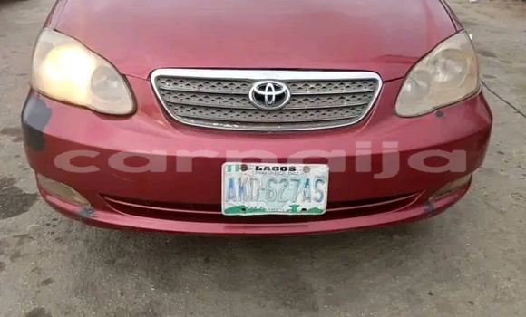 Acheter Occasion Voiture Toyota Corolla Rouge à Abudu, Edo Acheter Occasion Voiture Toyota Corolla Rouge à Abudu, Edo