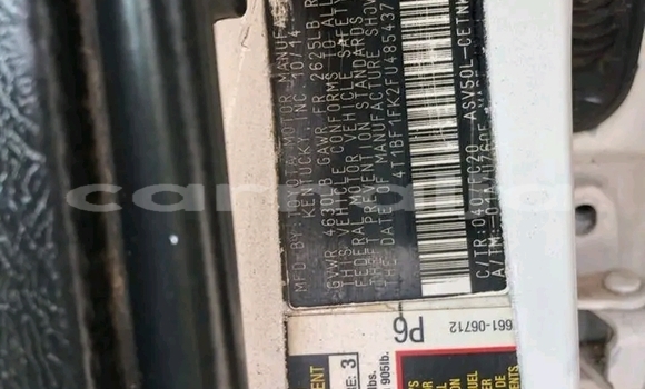 Acheter Occasion Voiture Toyota Camry Blanc à Abuja, État de Lagos