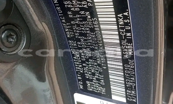 Acheter Occasion Voiture Toyota Camry Noir à Abuja, État de Lagos Acheter Occasion Voiture Toyota Camry Noir à Abuja, État de Lagos