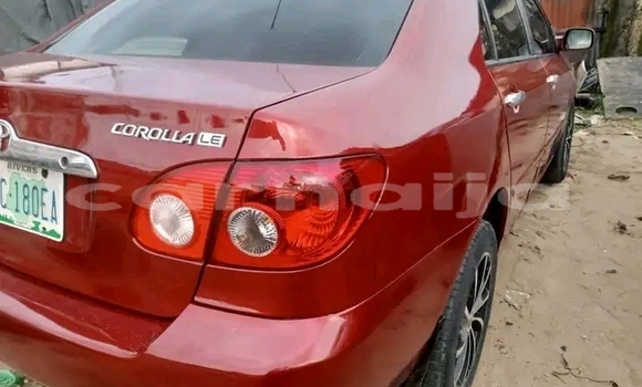 Acheter Occasion Voiture Toyota Corolla Rouge à Abuja, État de Lagos Acheter Occasion Voiture Toyota Corolla Rouge à Abuja, État de Lagos