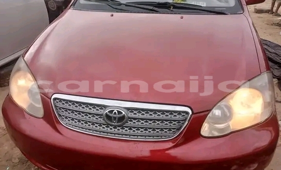 Acheter Occasion Voiture Toyota Corolla Rouge à Abuja, État de Lagos Acheter Occasion Voiture Toyota Corolla Rouge à Abuja, État de Lagos