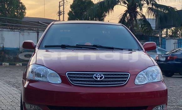 Acheter Occasion Voiture Toyota Corolla Rouge à Abakaliki, État d'Ebonyi