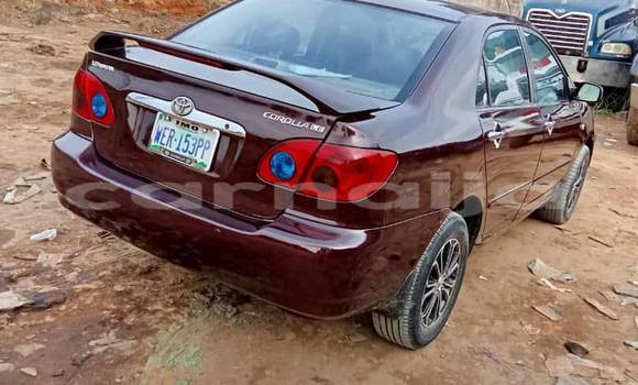 Acheter Occasion Voiture Toyota Corolla Rouge à Abakaliki, État d'Ebonyi Acheter Occasion Voiture Toyota Corolla Rouge à Abakaliki, État d'Ebonyi