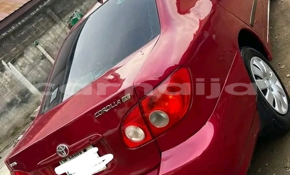 Buy Used Toyota Corolla Red Car in Abuja in Lagos State