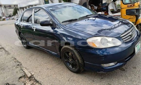 Buy Used Toyota Corolla Blue Car in Abuja in Lagos State