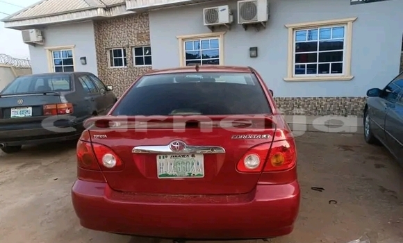 Acheter Occasion Voiture Toyota Corolla Rouge à Abuja, État de Lagos Acheter Occasion Voiture Toyota Corolla Rouge à Abuja, État de Lagos