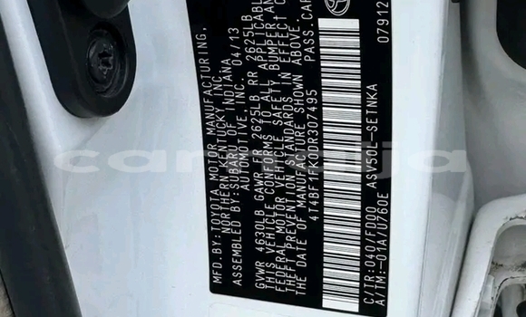 Acheter Occasion Voiture Toyota Camry Blanc à Abuja, État de Lagos Acheter Occasion Voiture Toyota Camry Blanc à Abuja, État de Lagos