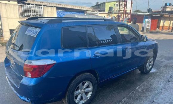 Acheter Occasion Voiture Toyota Highlander Bleu à Abakaliki, État d'Ebonyi Acheter Occasion Voiture Toyota Highlander Bleu à Abakaliki, État d'Ebonyi