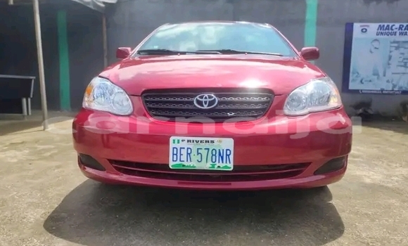Acheter Occasion Voiture Toyota Corolla Rouge à Abuja, État de Lagos Acheter Occasion Voiture Toyota Corolla Rouge à Abuja, État de Lagos