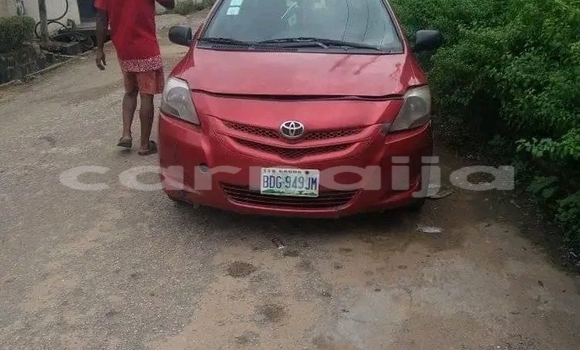Buy Used Toyota Yaris Red Car in Abat in Akwa Ibom State Buy Used Toyota Yaris Red Car in Abat in Akwa Ibom State