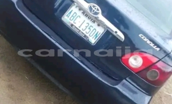 Buy Used Toyota Corolla Other Car in Abuja in Lagos State Buy Used Toyota Corolla Other Car in Abuja in Lagos State