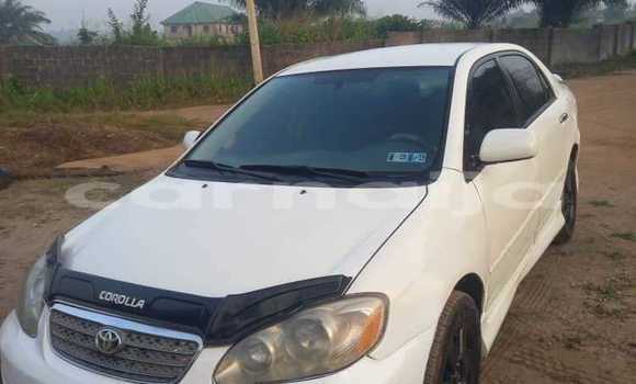 Buy Used Toyota Corolla White Car in Abuja in Lagos State