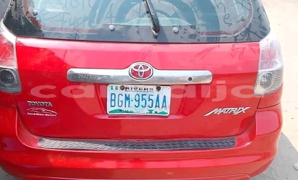 Acheter Occasion Voiture Toyota Matrix Rouge à Abudu, Edo Acheter Occasion Voiture Toyota Matrix Rouge à Abudu, Edo