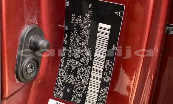 Buy Used Toyota Sienna Red Car in Abuja in Lagos State Buy Used Toyota Sienna Red Car in Abuja in Lagos State