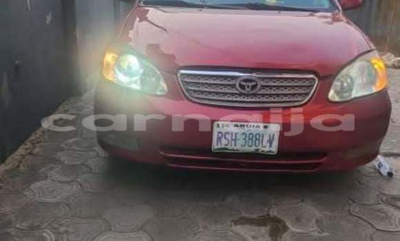 Acheter Occasion Voiture Toyota Corolla Rouge à Lagos, État de Lagos
